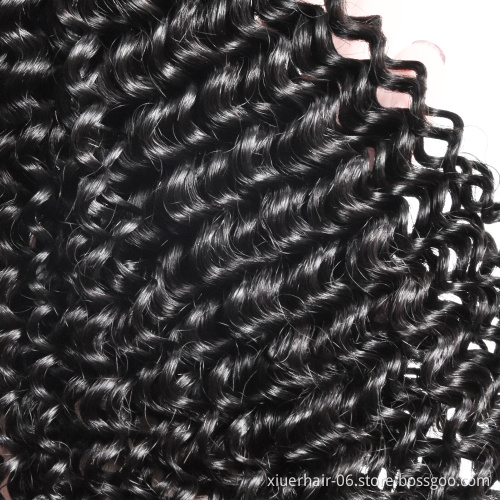 High Quality Raw Mink Vendor 10A Grade Brazilian Blend with Closure Bundles Cuticle Aligned Hair Virgin Human